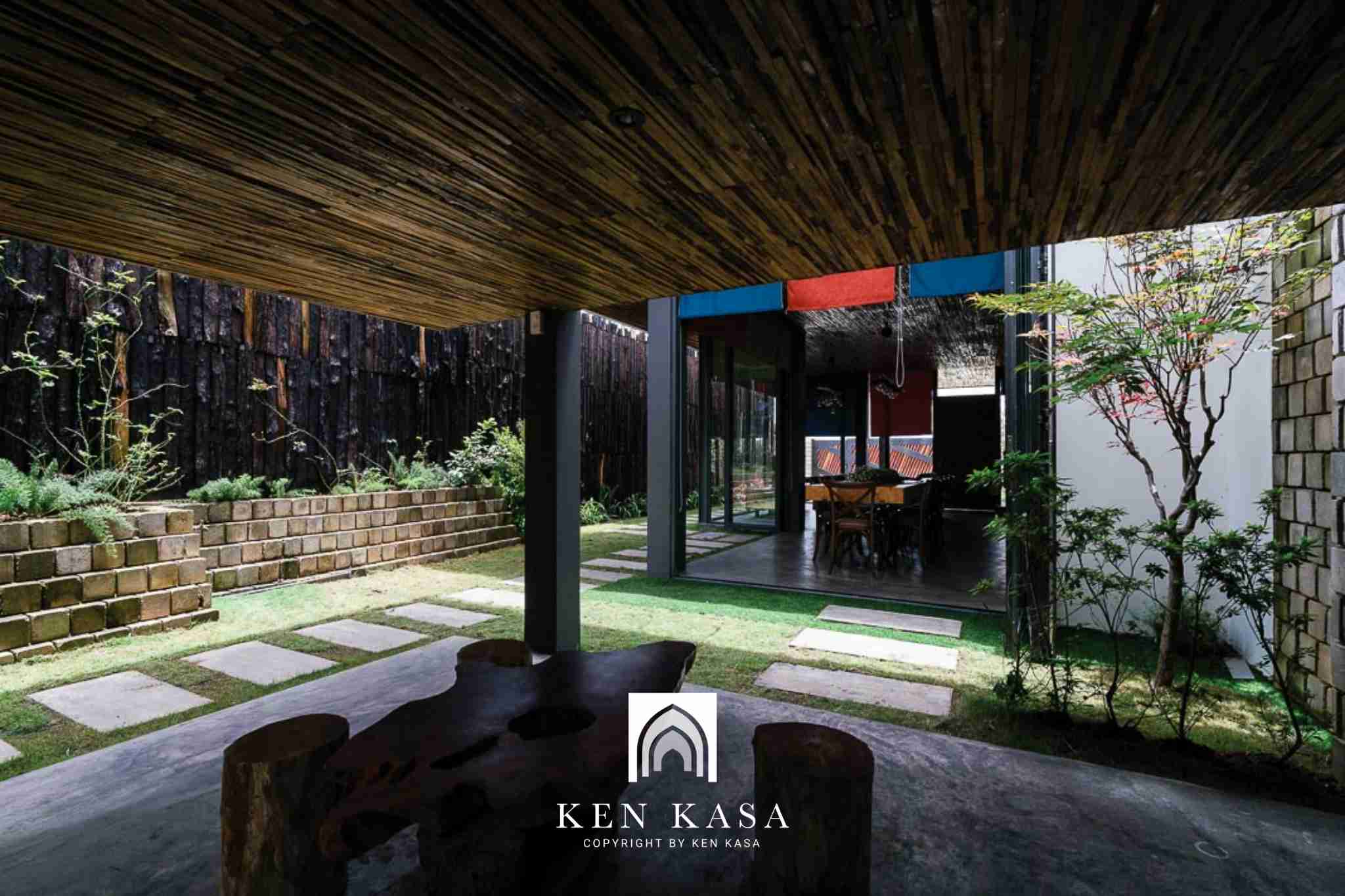 Mẫu thiết kế homestay giá rẻ từ vật liệu tái chế 